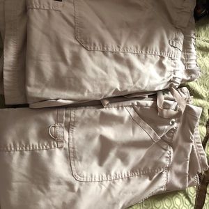 Tan Cherokee scrub pants